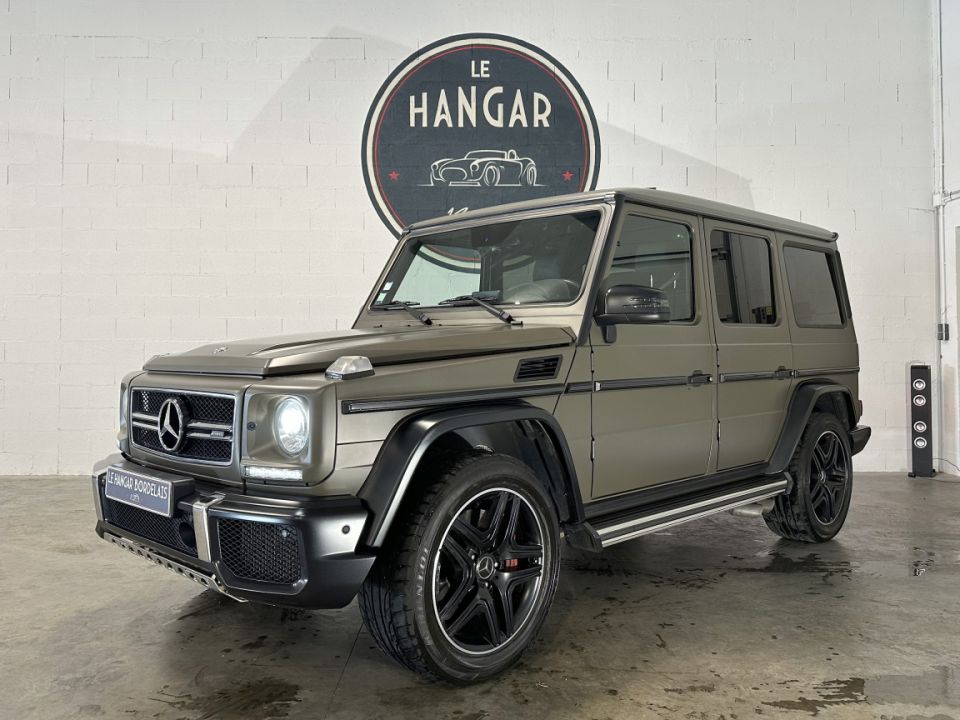 MERCEDES CLASSE G 63 AMG V8 5.5 571ch 7G-Tronic Designo Manufaktur: Luxe et Performance en Terrain Tout-Terrain - 119 990 € - image 0