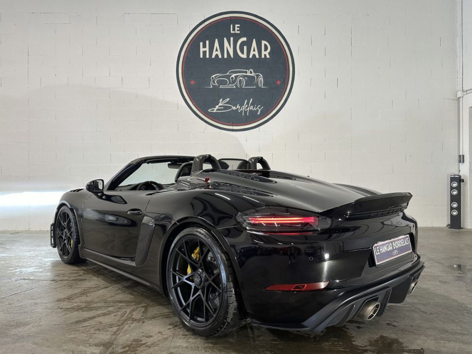 Porsche 718 Boxster Spyder RS 4.0 500ch PDK7 - Cabriolet Noire Intense, Pack Weissach - 235 000 € - image 4