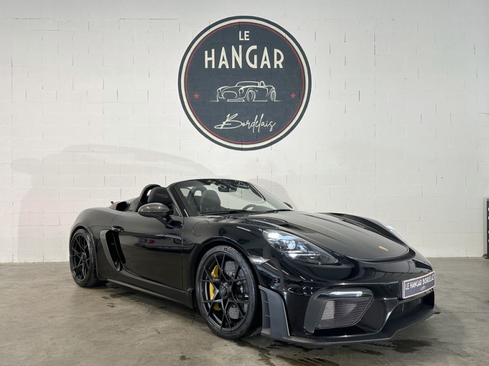 Porsche 718 Boxster Spyder RS 4.0 500ch PDK7 - Cabriolet Noire Intense, Pack Weissach - 235 000 € - image 12