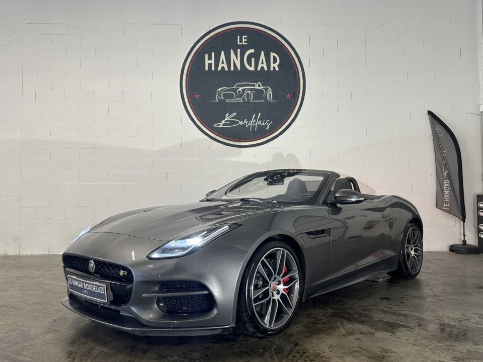 Jaguar F-Type R Cabriolet V8 5.0 550ch Suralimenté BVA8, un cabriolet puissant et élégant - 74 990 € - image 0