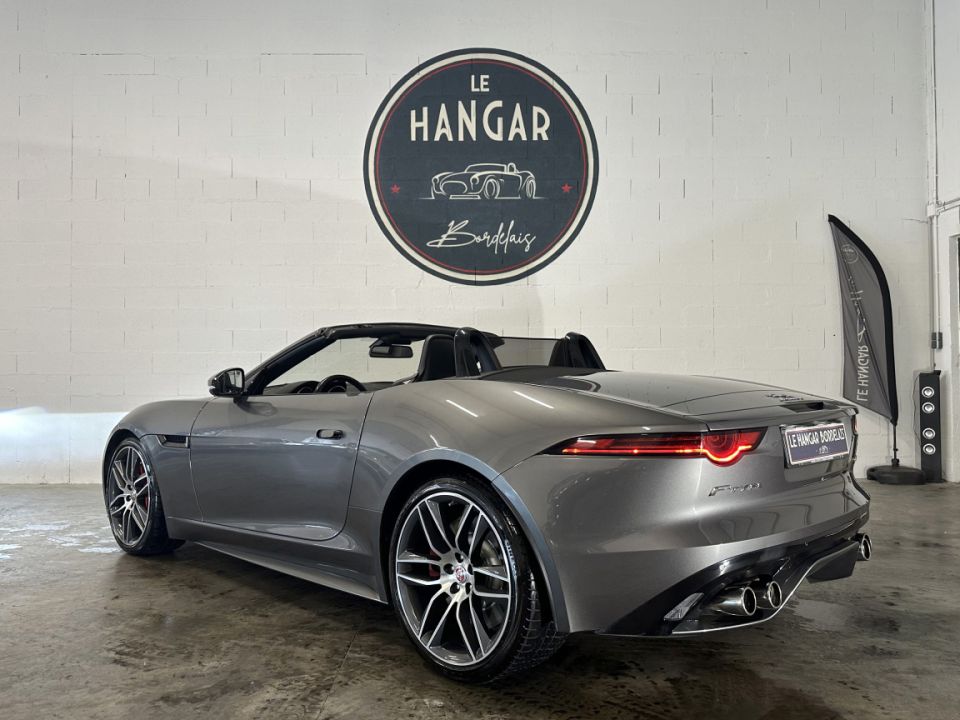 Jaguar F-Type R Cabriolet V8 5.0 550ch Suralimenté BVA8, un cabriolet puissant et élégant - 74 990 € - image 4