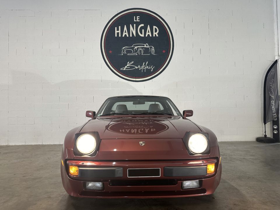 Porsche 944 Targa 2.5 163ch BVM5 Rouge Grenat Métalisé - 103 689 km - 25 990 € - image 14