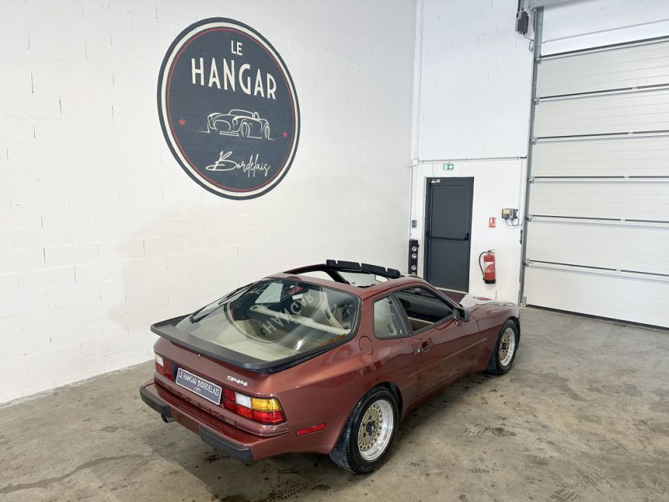 Porsche 944 Targa 2.5 163ch BVM5 Rouge Grenat Métalisé - 103 689 km - 25 990 € - image 23