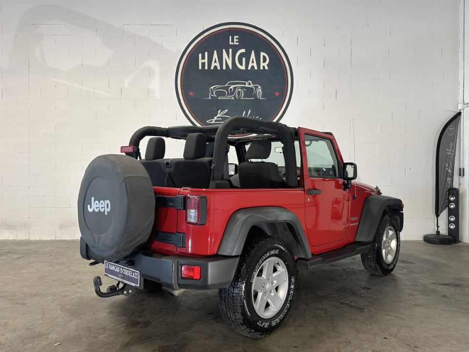 JEEP WRANGLER 2.8 CRD 200ch Sport BVM6 – Tout-Terrain Haut de Gamme - 28 990 € - image 8