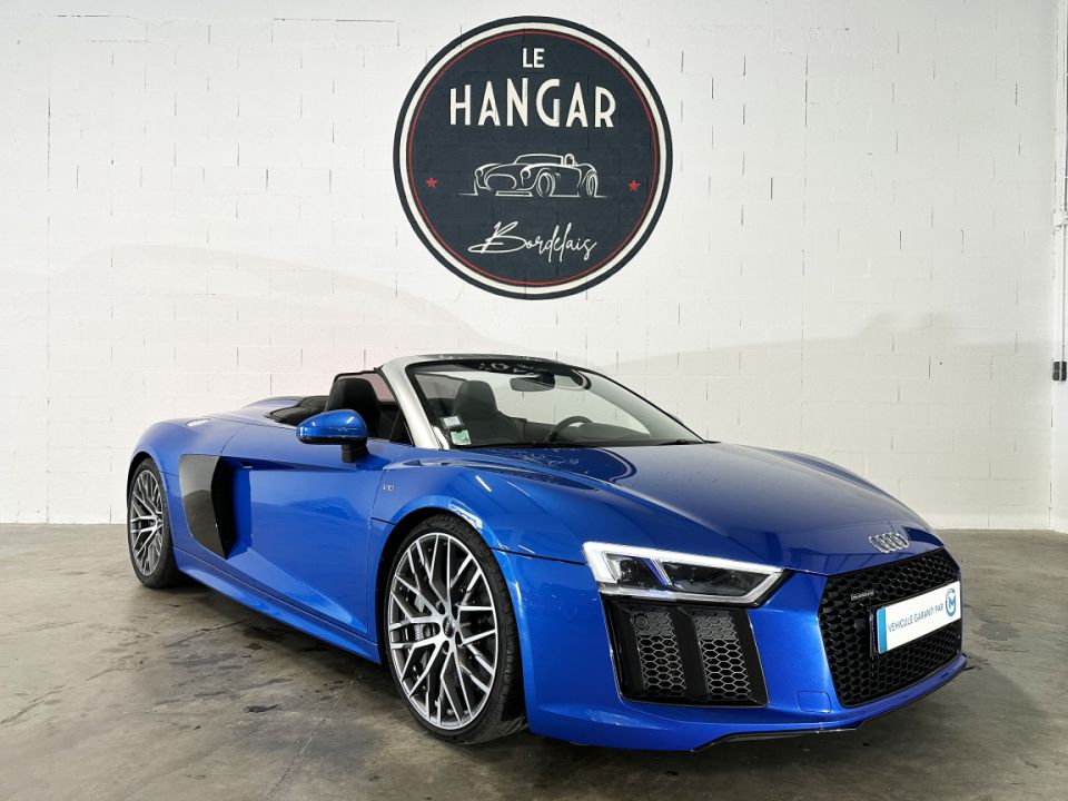 AUDI R8 SPYDER V10 5.2 FSI 540ch - Performance et Élégance Sous le Ciel Bleu ARA - image 12