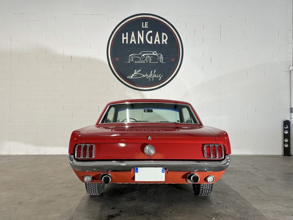 Ford Mustang 289 CI V8 4.7 271ch BVA3 - Coupé Rouge Iconique de 1966 avec Garantie - image 6