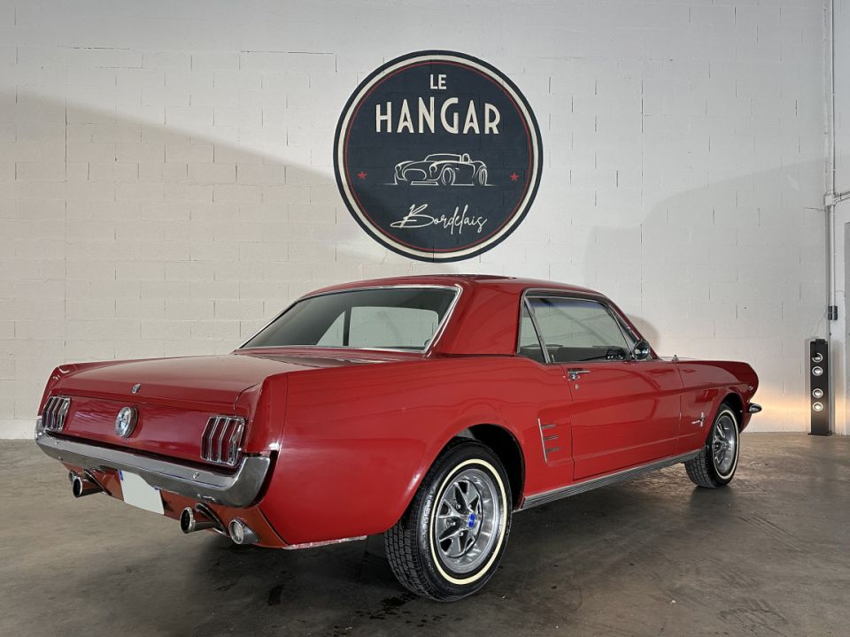 Ford Mustang 289 CI V8 4.7 271ch BVA3 - Coupé Rouge Iconique de 1966 avec Garantie - image 8