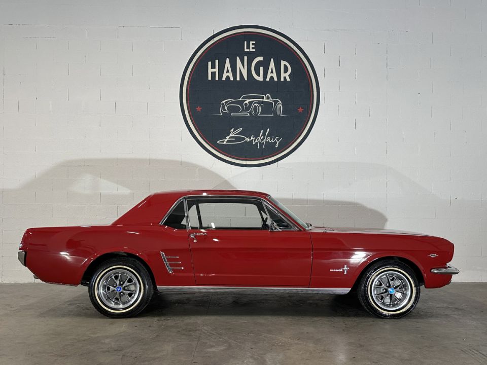 Ford Mustang 289 CI V8 4.7 271ch BVA3 - Coupé Rouge Iconique de 1966 avec Garantie - image 10