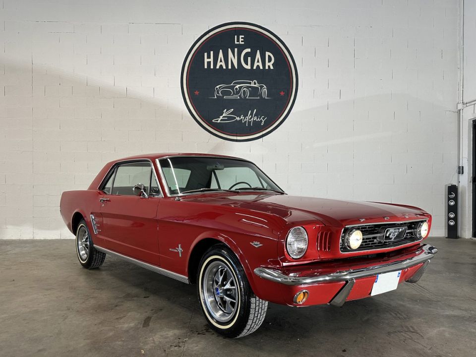 Ford Mustang 289 CI V8 4.7 271ch BVA3 - Coupé Rouge Iconique de 1966 avec Garantie - image 12