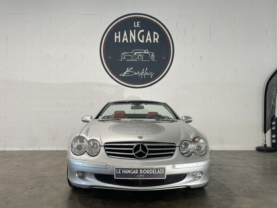 MERCEDES CLASSE SL 350 V6 3.7 245ch BVA5 Cabriolet Gris Argent - Garantie 12 mois - image 14