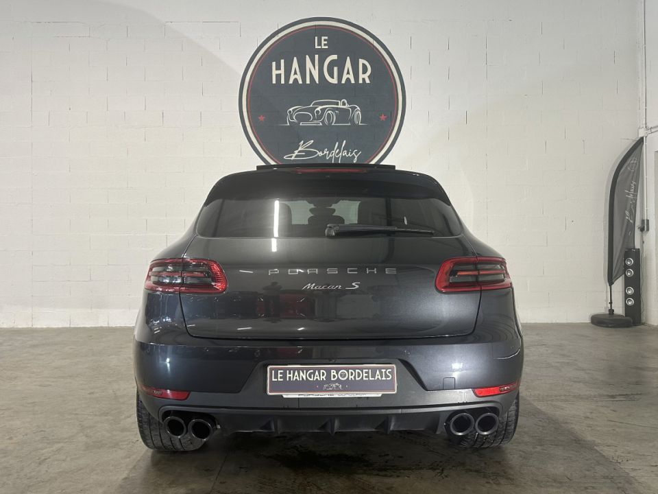 Porsche Macan S Diesel V6 3.0 258ch PDK7, SUV Gris Volcano en excellent état - image 6