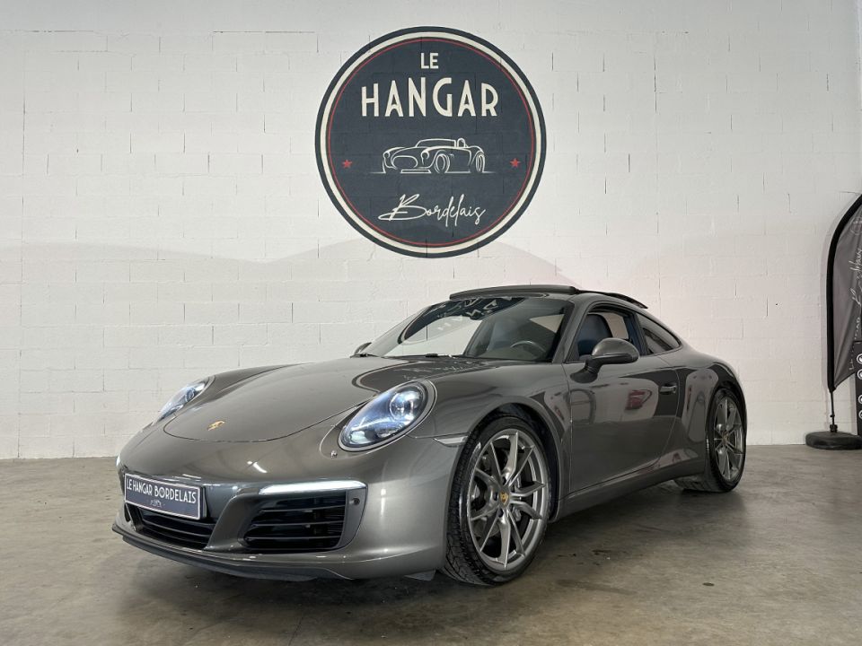 PORSCHE 911 Carrera Coupé Type 991.2 : Performance et Élégance en Gris Quartz Métallisé - image 0