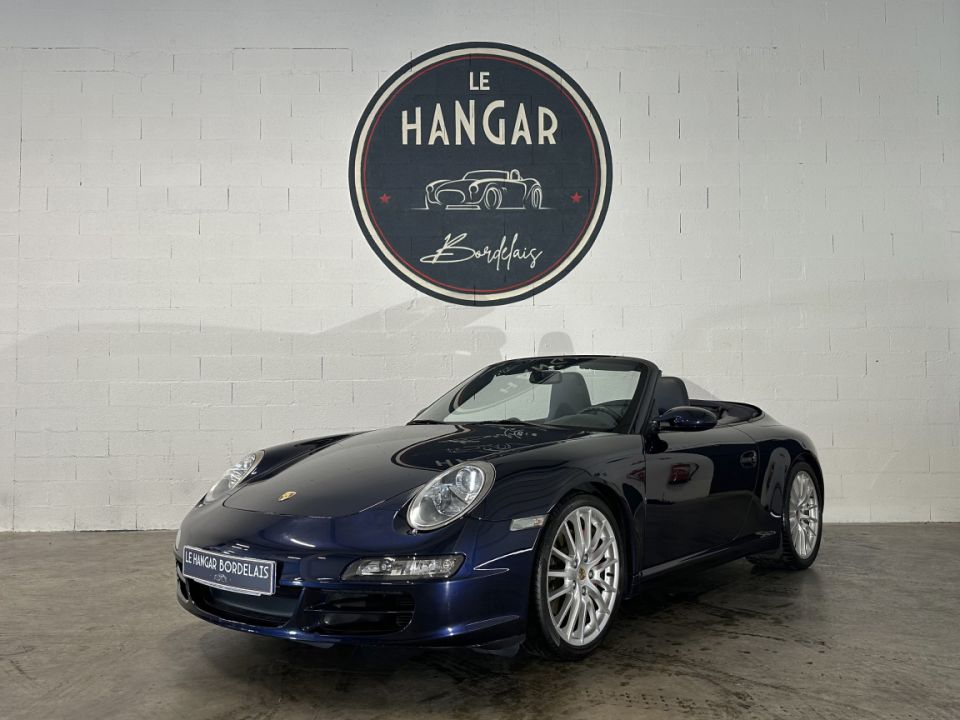 Porsche 911 Type 997 Carrera S Cabriolet 3.8 355ch BVM6 - Bleu Nuit Métallisé - 59 990 € - image 0