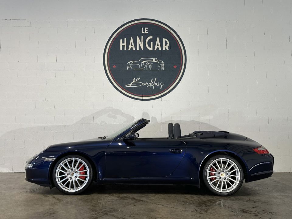 Porsche 911 Type 997 Carrera S Cabriolet 3.8 355ch BVM6 - Bleu Nuit Métallisé - 59 990 € - image 2