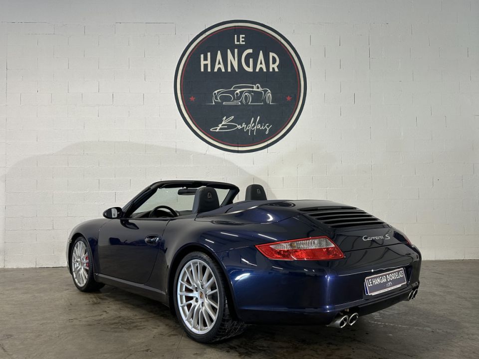 Porsche 911 Type 997 Carrera S Cabriolet 3.8 355ch BVM6 - Bleu Nuit Métallisé - 59 990 € - image 4