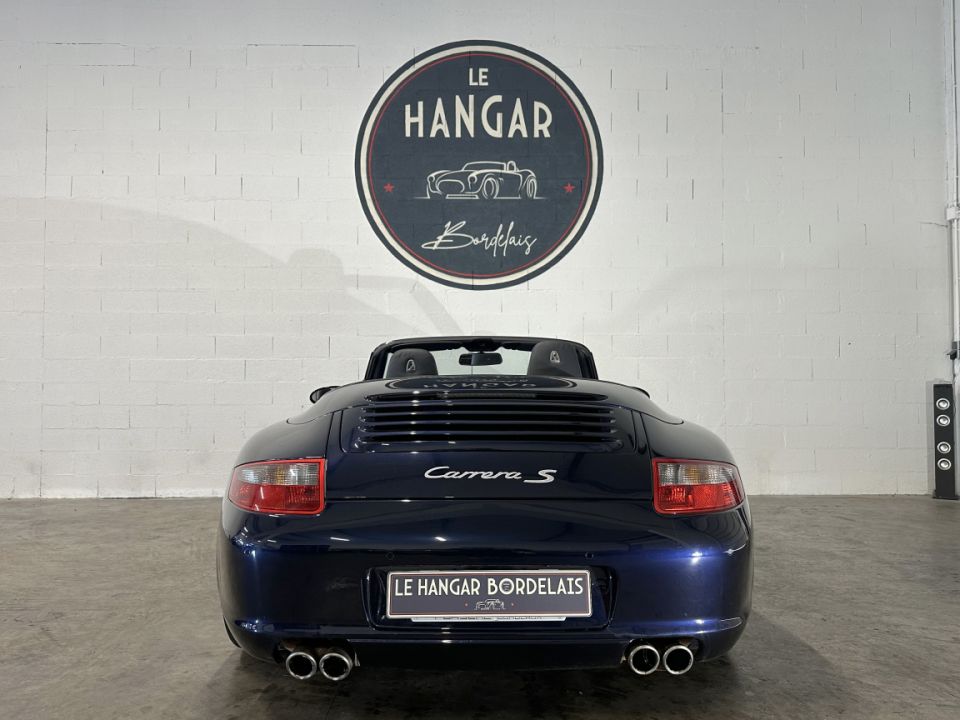 Porsche 911 Type 997 Carrera S Cabriolet 3.8 355ch BVM6 - Bleu Nuit Métallisé - 59 990 € - image 6