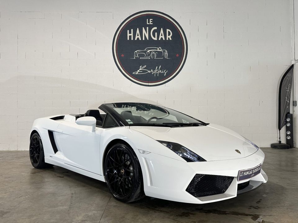 Lamborghini Gallardo Spyder LP 560-4 V10 5.2 560ch E-Gear : Élégance et Performance Cabriolet - image 12