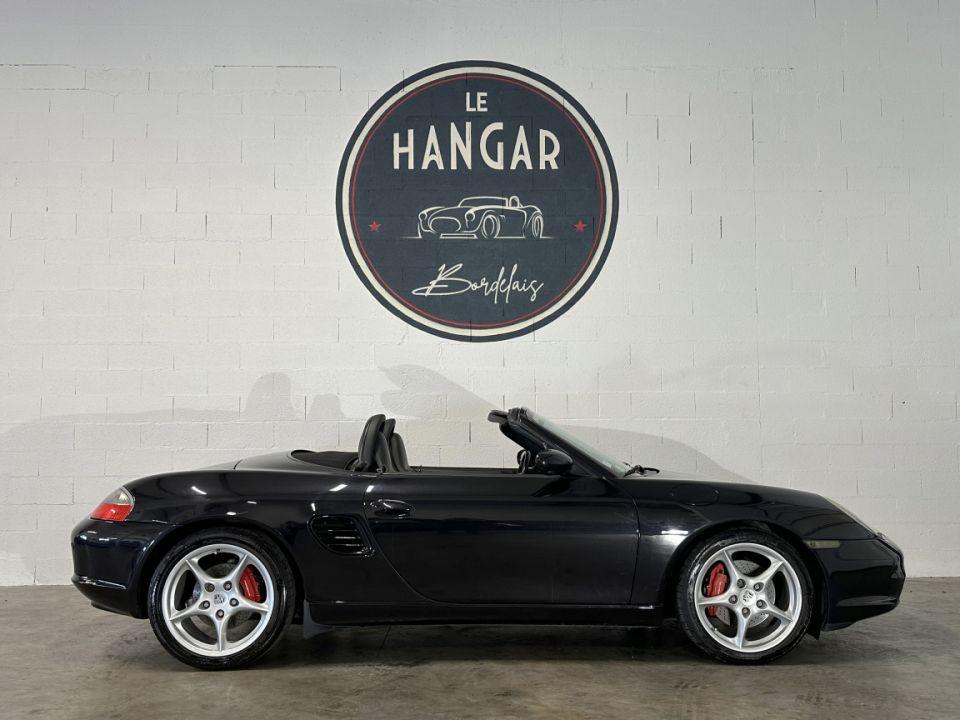 PORSCHE BOXSTER S Type 986.2 3.2 260ch BVM6 - Cabriolet Noir Basalte - image 10