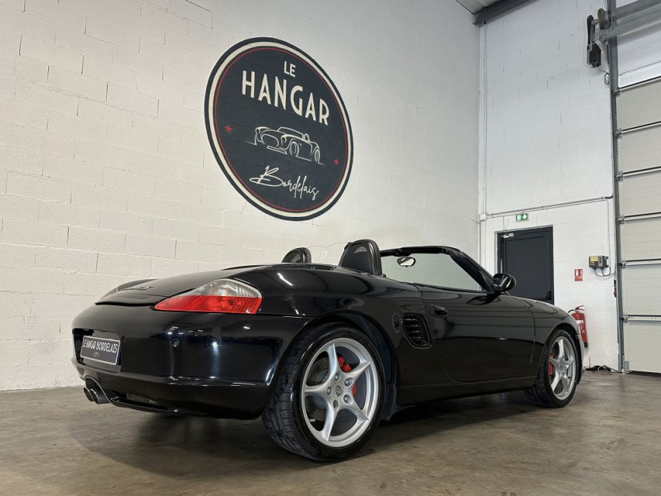 PORSCHE BOXSTER S Type 986.2 3.2 260ch BVM6 - Cabriolet Noir Basalte - image 17