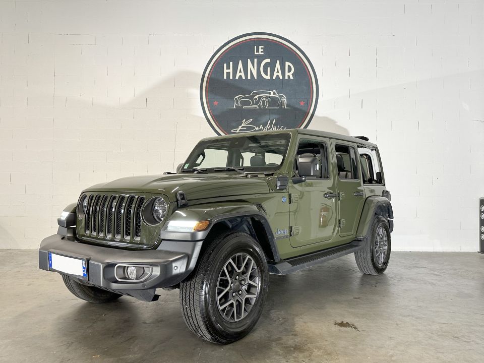 JEEP WRANGLER 2.0 Hybrid 380ch 80Th Anniversary - Liberté et Élégance Tout-Terrain - image 0