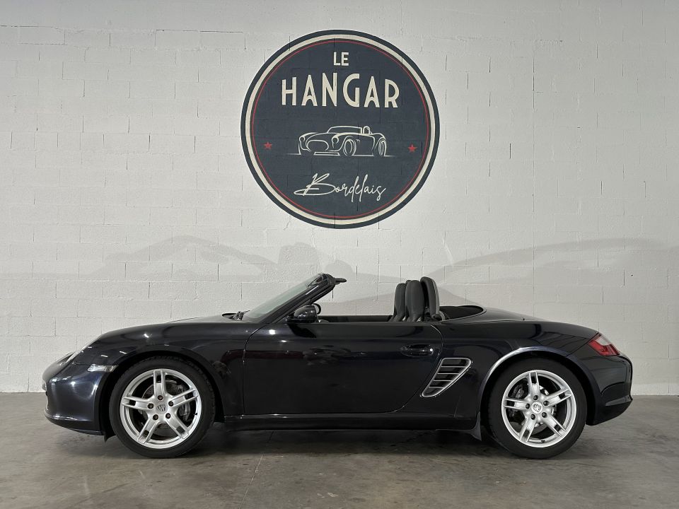 PORSCHE BOXSTER Type 987 2.7 245ch BVM5 - Cabriolet Noir Basalte avec Garantie 12 mois - image 2