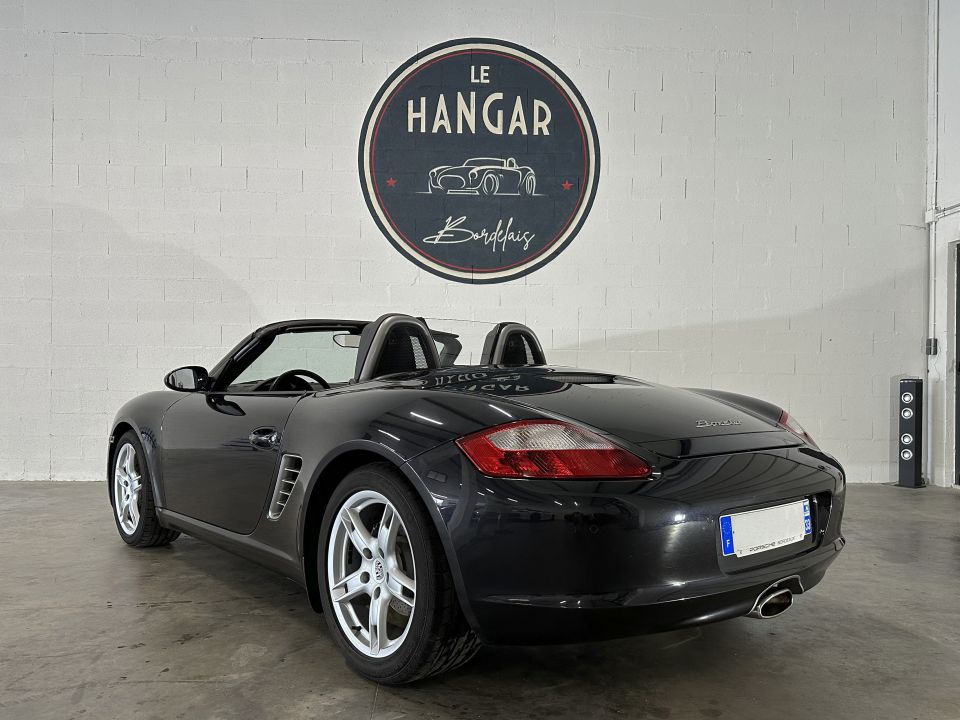 PORSCHE BOXSTER Type 987 2.7 245ch BVM5 - Cabriolet Noir Basalte avec Garantie 12 mois - image 4