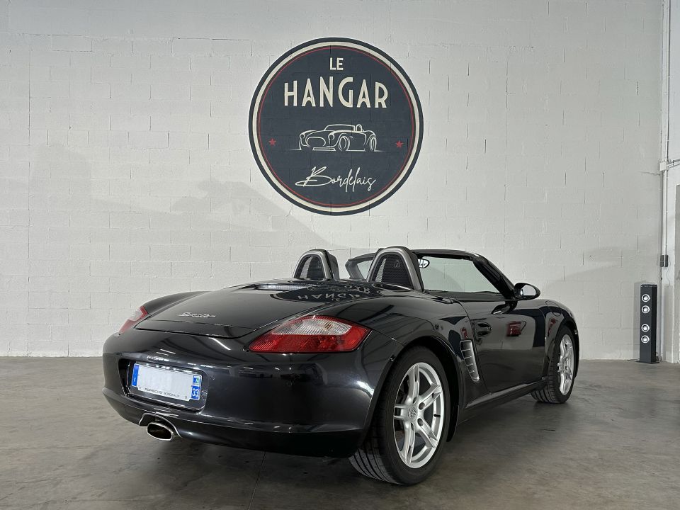 PORSCHE BOXSTER Type 987 2.7 245ch BVM5 - Cabriolet Noir Basalte avec Garantie 12 mois - image 8