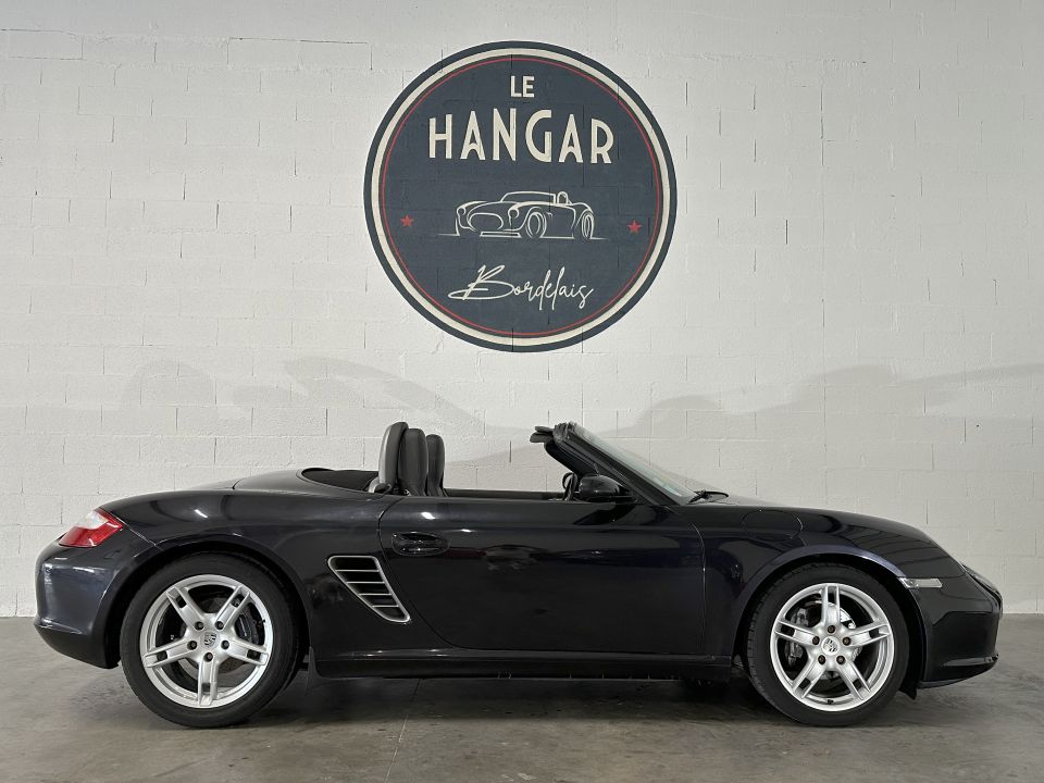 PORSCHE BOXSTER Type 987 2.7 245ch BVM5 - Cabriolet Noir Basalte avec Garantie 12 mois - image 10