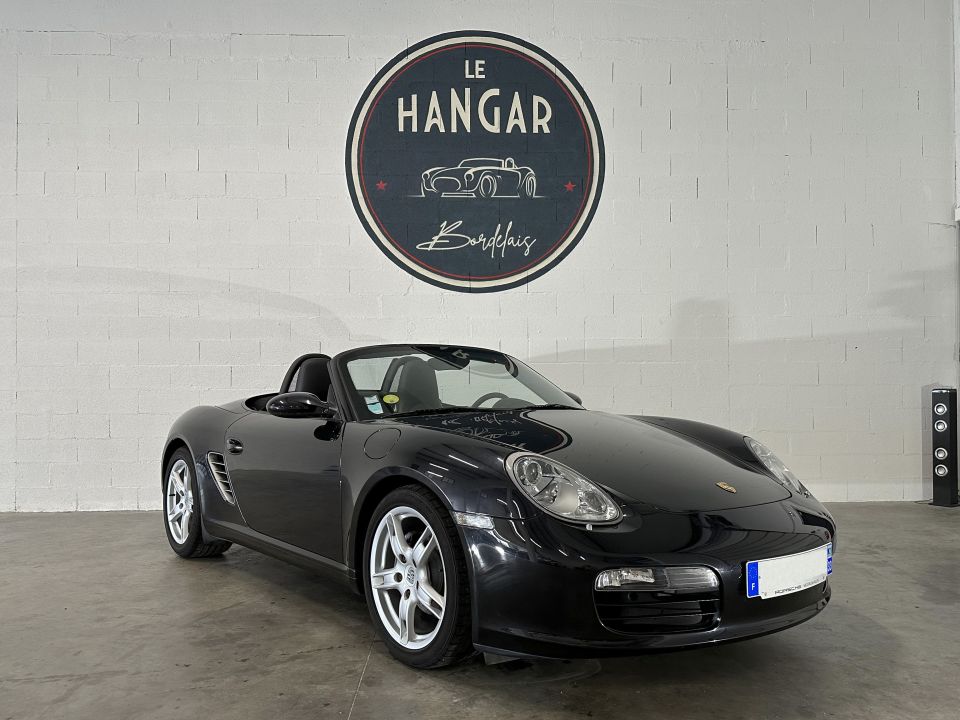 PORSCHE BOXSTER Type 987 2.7 245ch BVM5 - Cabriolet Noir Basalte avec Garantie 12 mois - image 12